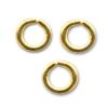 Anillas abiertas 5x1 mm dorado x50 Anillas abiertas 5x1 mm dorado x50