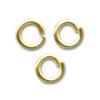 Anillas abiertas 4x0.6 mm dorado x100 Anillas abiertas 4x0.6 mm dorado x100