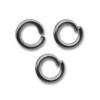 Anillas abiertas 4x0.6 mm black nickel x100 Anillas abiertas 4x0.6 mm black nickel x100