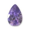 Zirconia Cúbica Gota Púrpura - 6x4mm Zirconia Cúbica Gota Púrpura - 6x4mm